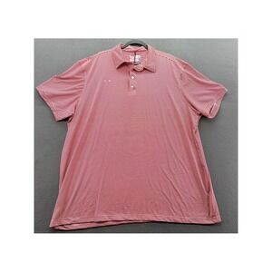 Chick-fil-A Oobe Team Style Hydrochill Polo Shirt SZ 3XL Red White Striped NWT